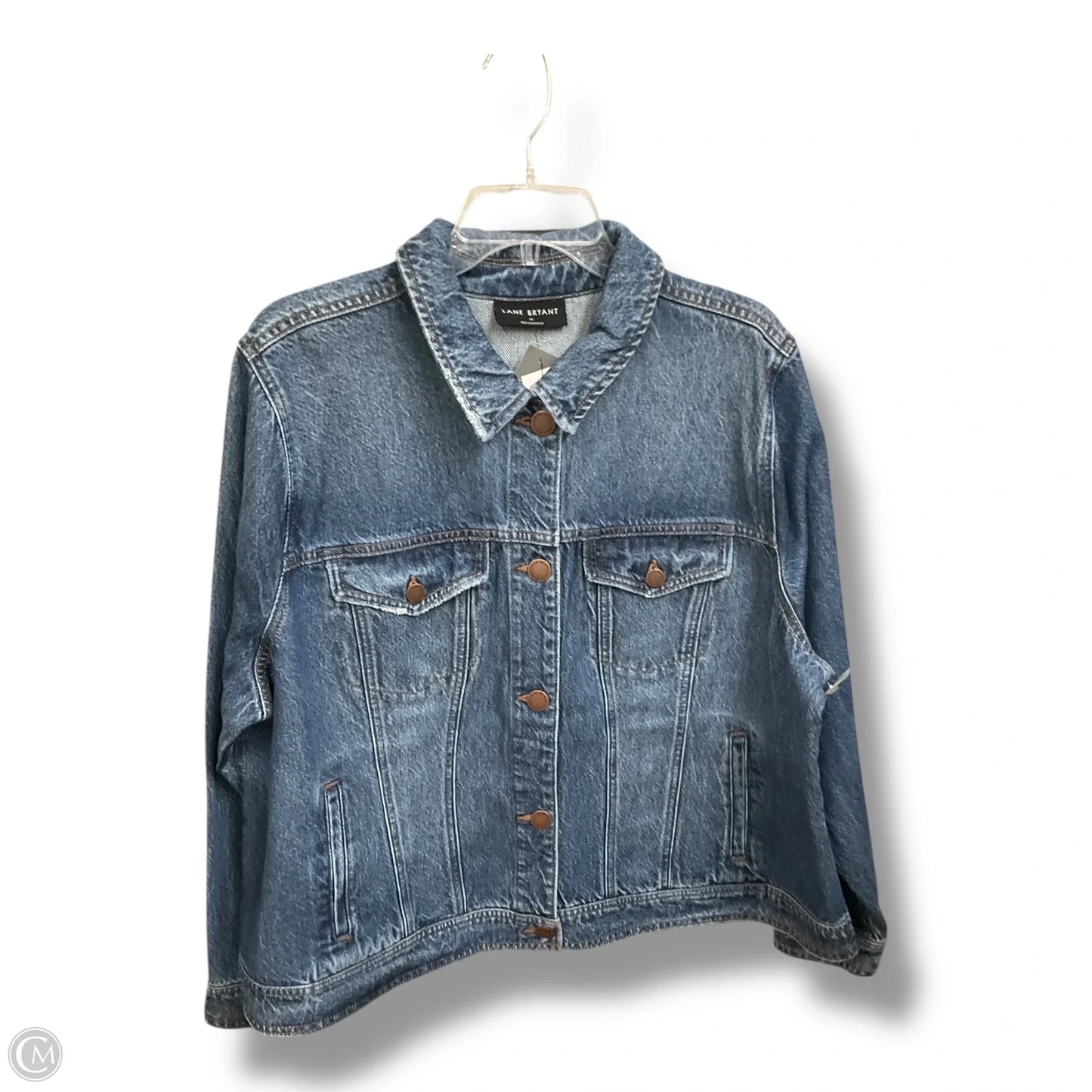 Jacket Denim By Lane Bryant In Blue Denim, Size: 2x