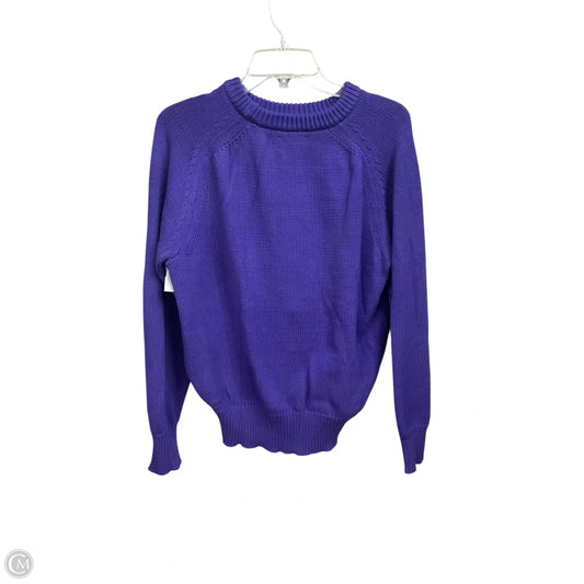 Sweater By J. Crew In Purple, Size: M