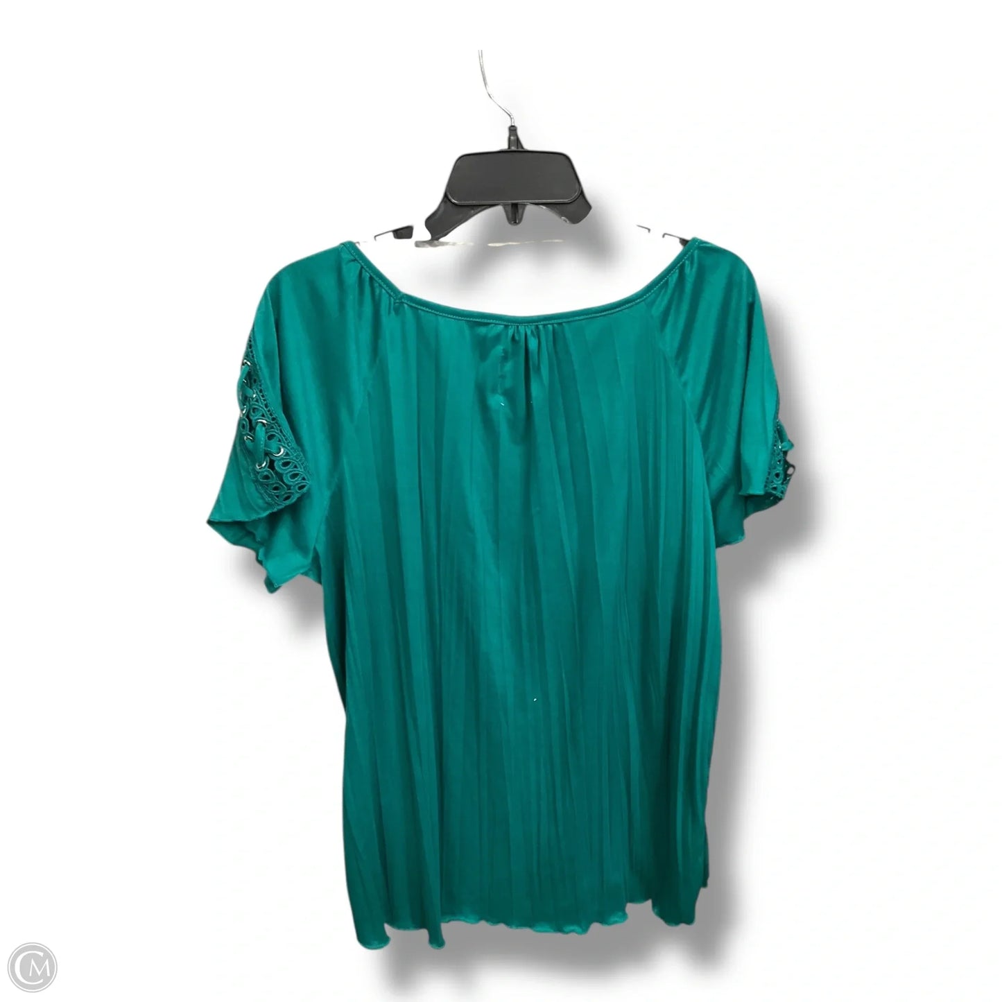 Top Short Sleeve By New York Laundry In Green, Size: L