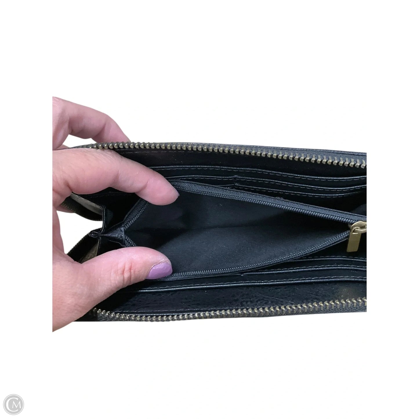Wallet By Fossil, Size: Large