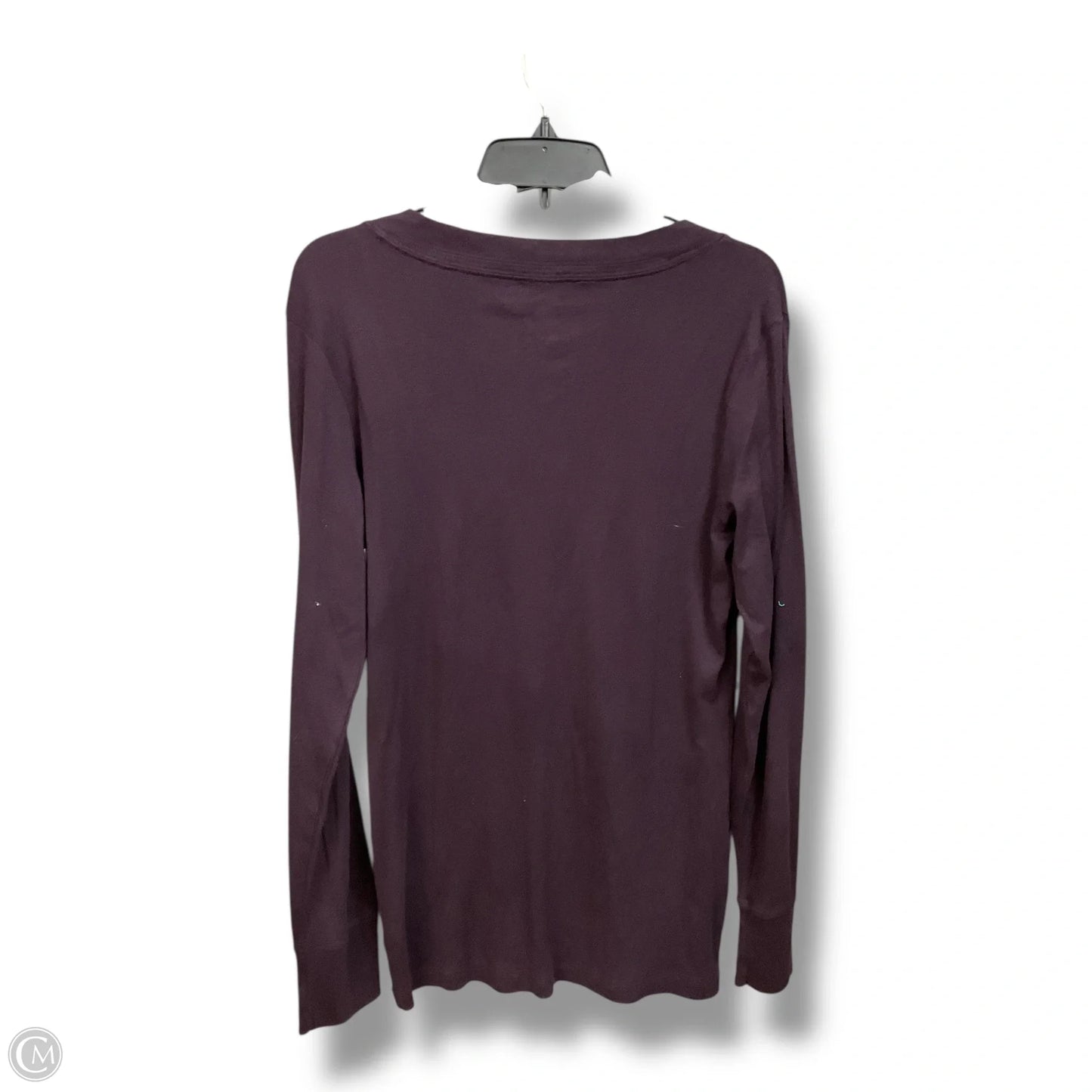 Top Long Sleeve Basic By Gapfit In Purple, Size: Xl