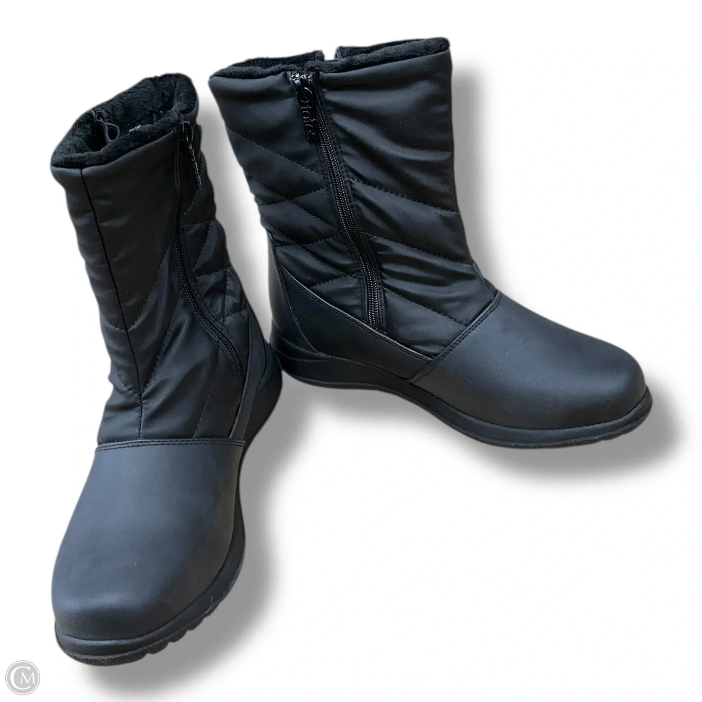Boots Snow By Totes In Black, Size: 8