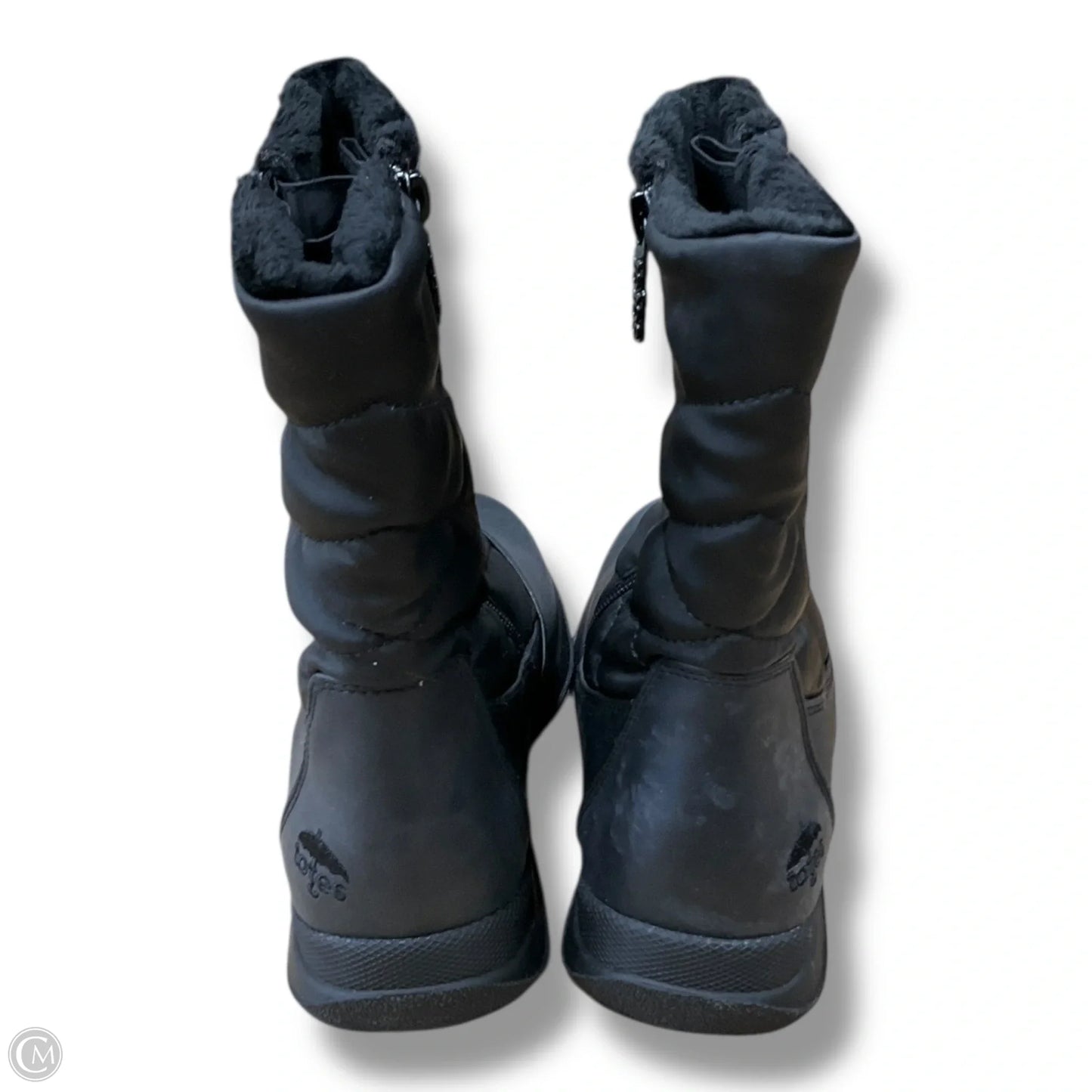 Boots Snow By Totes In Black, Size: 8