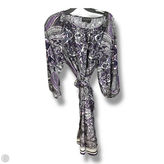 Dress Casual Maxi By Lane Bryant In Paisley Print, Size: 1x