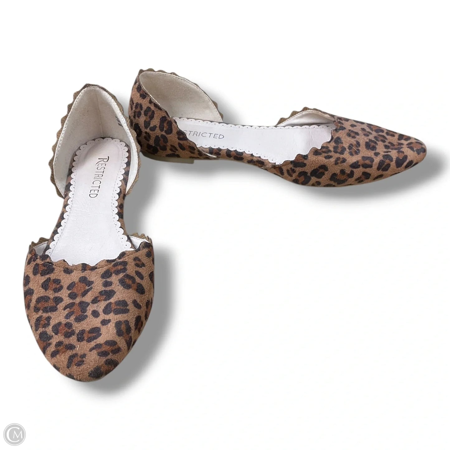 Shoes Flats By Restricted In Animal Print, Size: 8.5