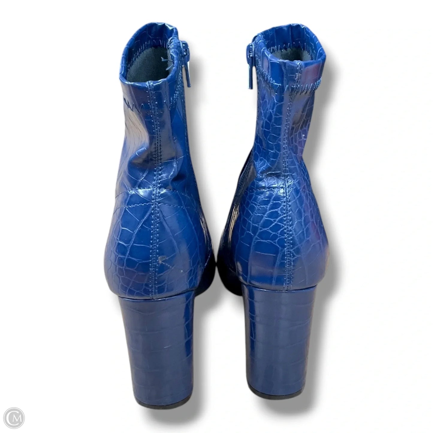 Boots Ankle Heels By Catherine Malandrino In Animal Print, Size: 9