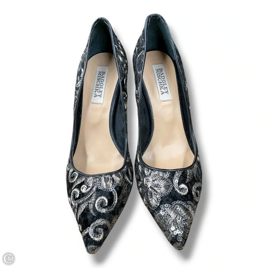 Shoes Heels Stiletto By Badgley Mischka In Black, Size: 8.5