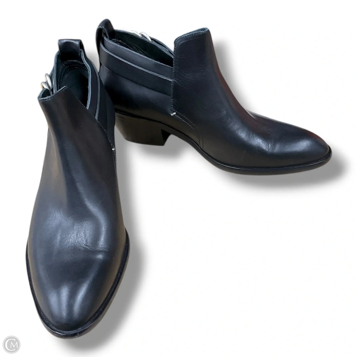 Boots Ankle Heels By Rag And Bone In Black, Size: 10