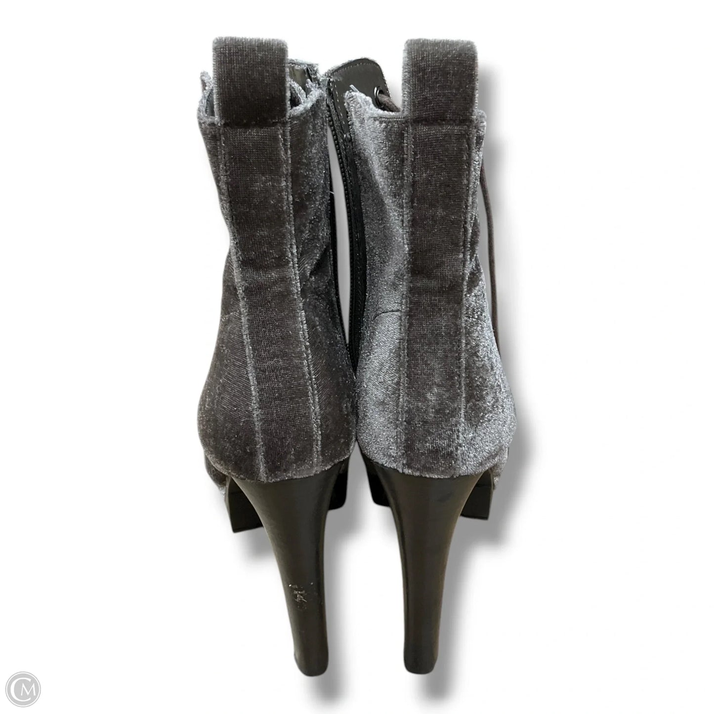 Boots Ankle Heels By Aldo In Taupe, Size: 6