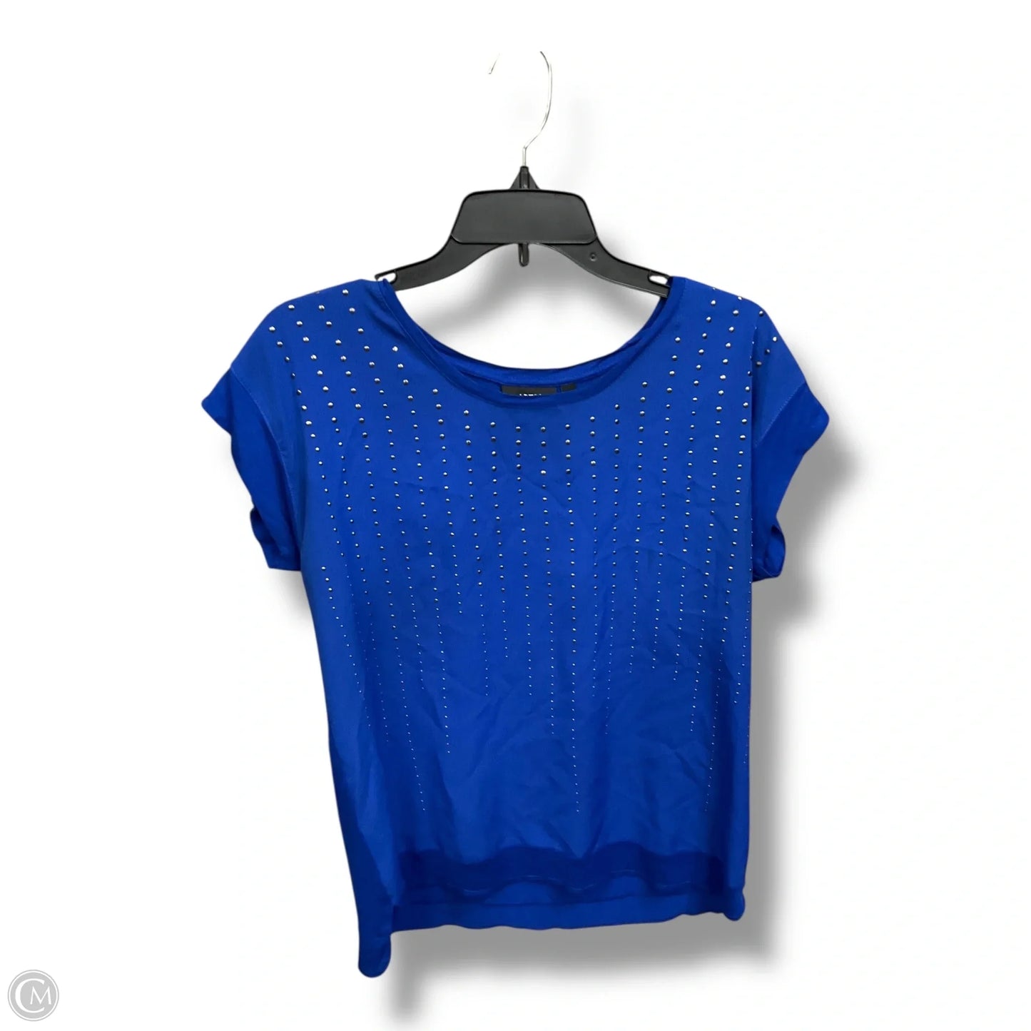 Top Short Sleeve By Apt 9 In Blue, Size: S