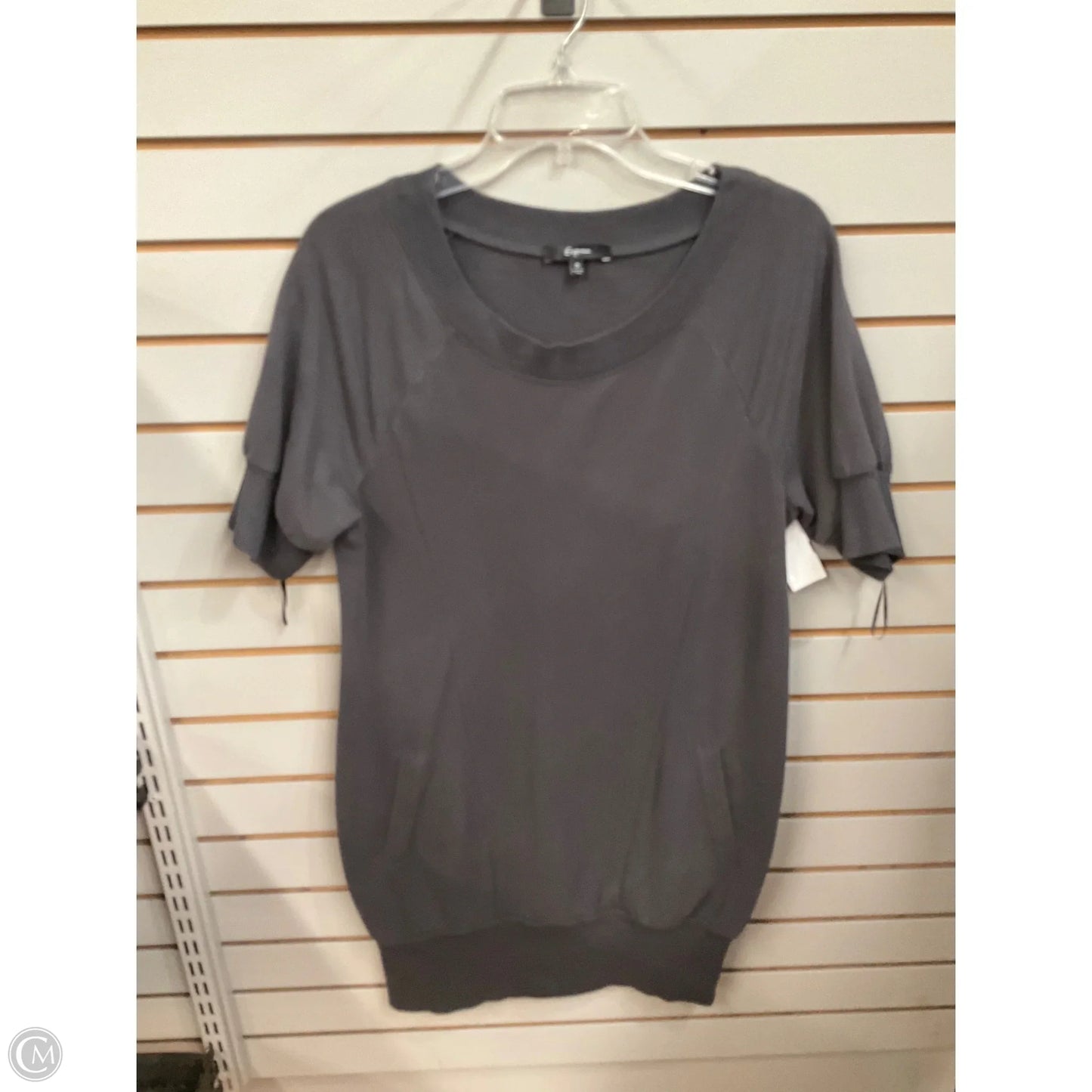 Dress Sweater By Express In Grey, Size: M