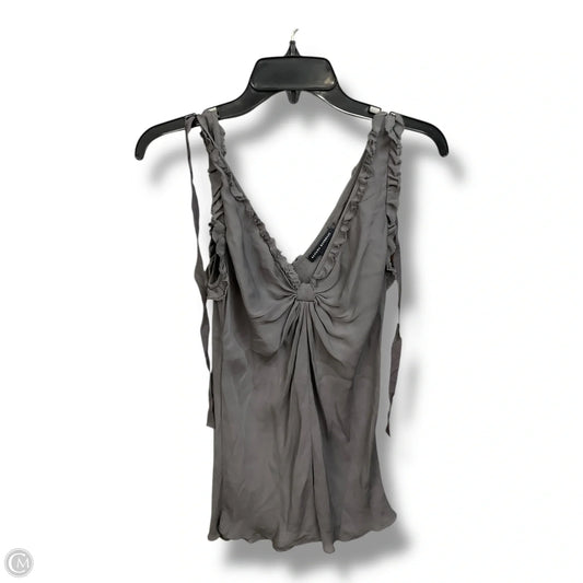 Top Sleeveless Basic By Banana Republic In Grey, Size: S