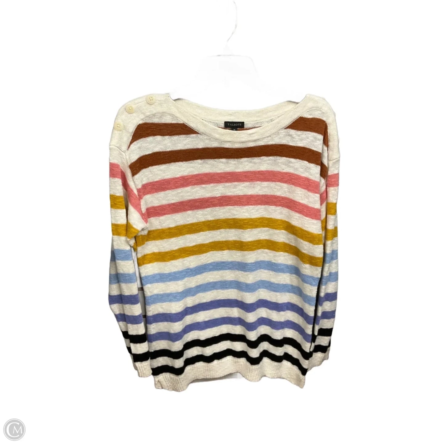Sweater By Talbots In Multi-colored, Size: M