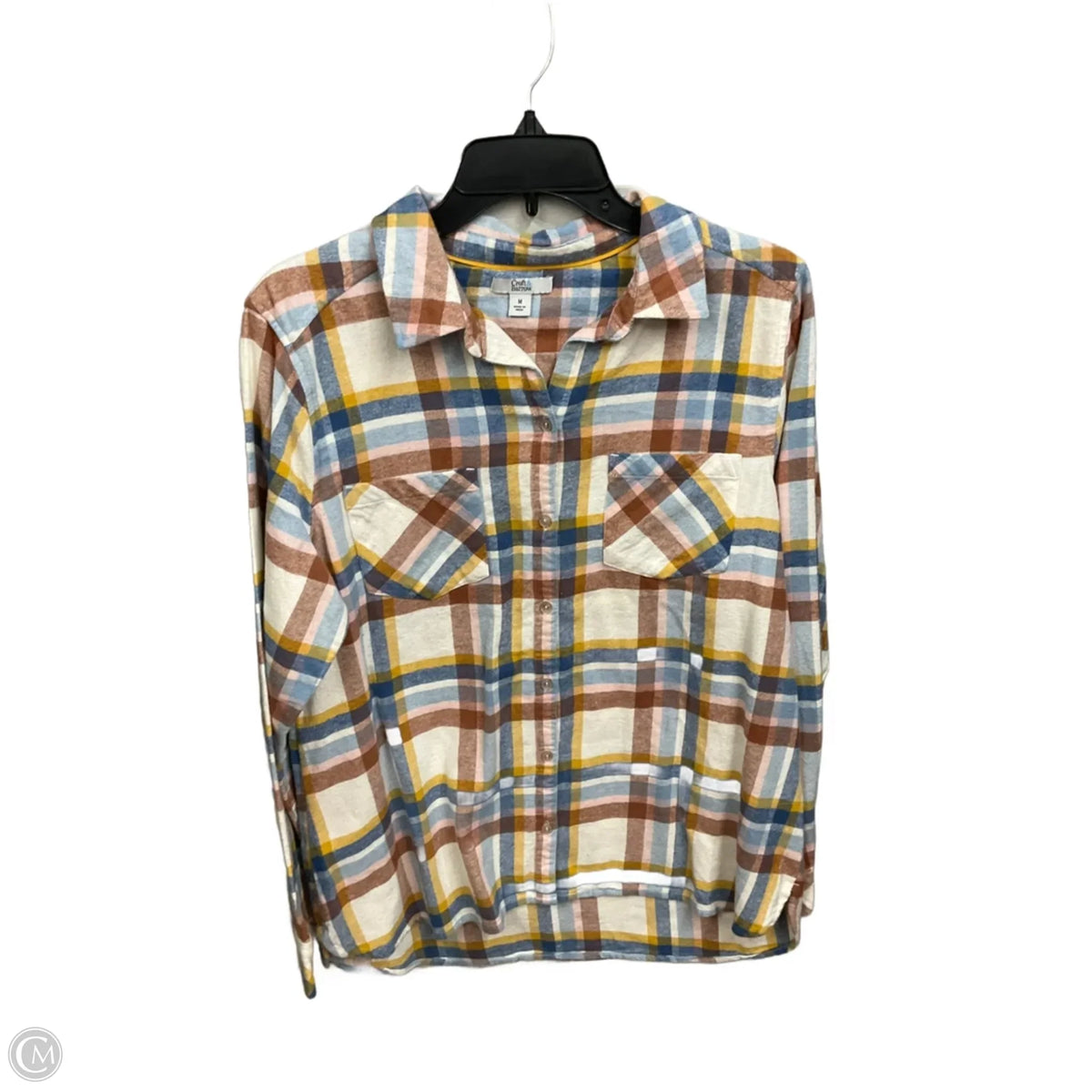 Top Long Sleeve Basic By Workshop In Black, Size: S