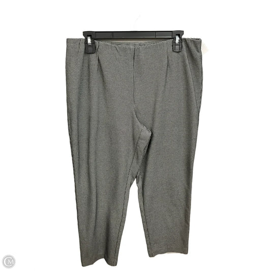 Pants Dress By J. Jill In Black & White, Size: 12