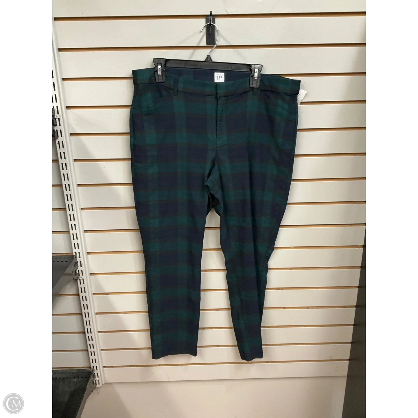 Pants Dress By Gap In Plaid Pattern, Size: 16