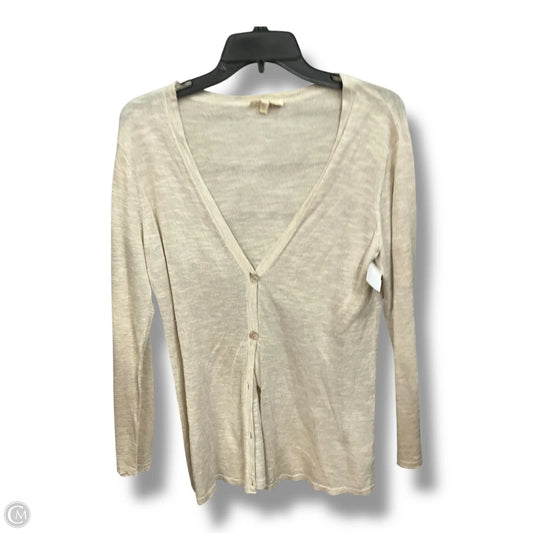 Cardigan By Eileen Fisher In Cream, Size: M