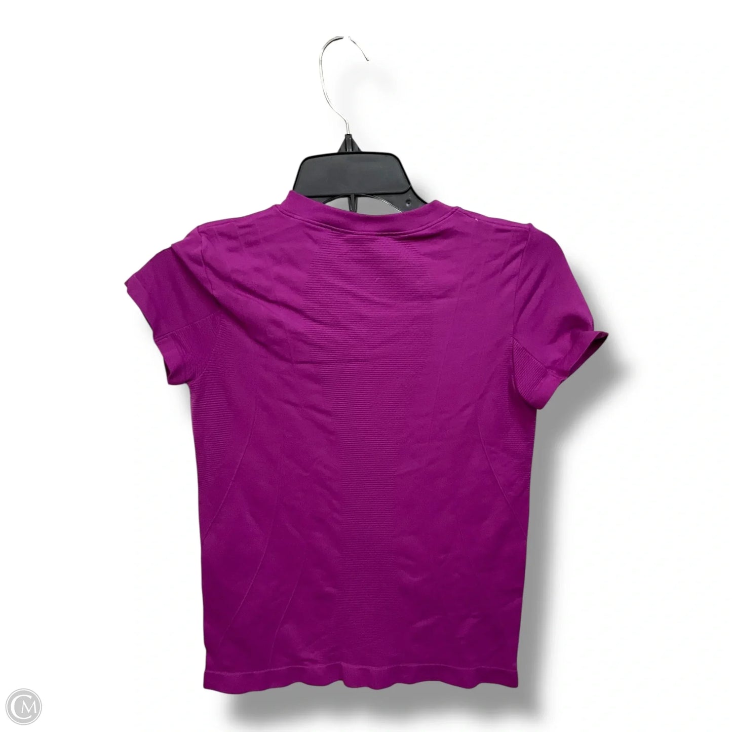 Athletic Top Short Sleeve By Cmc In Purple, Size: Xs