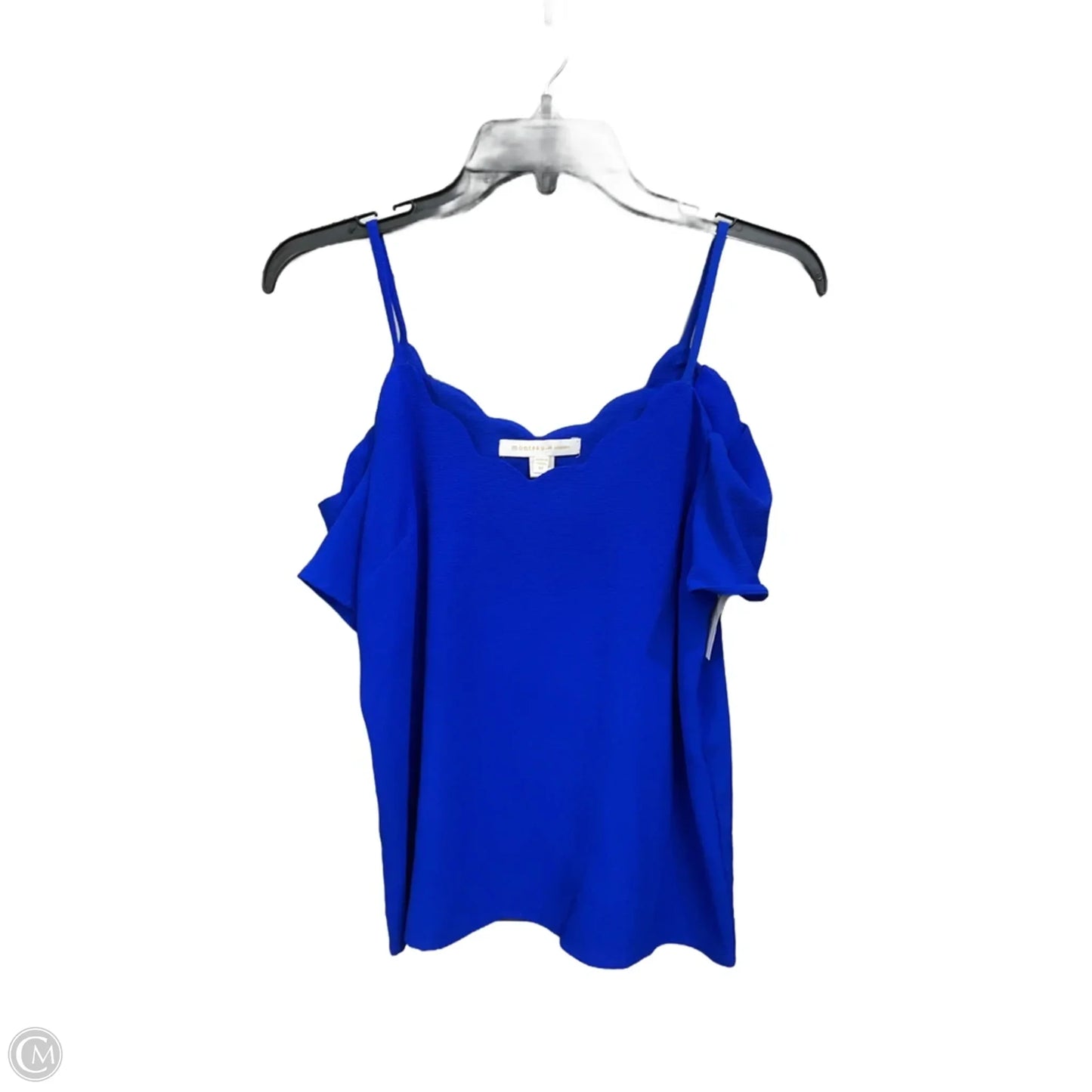 Top Short Sleeve Basic By Clothes Mentor In Blue, Size: M