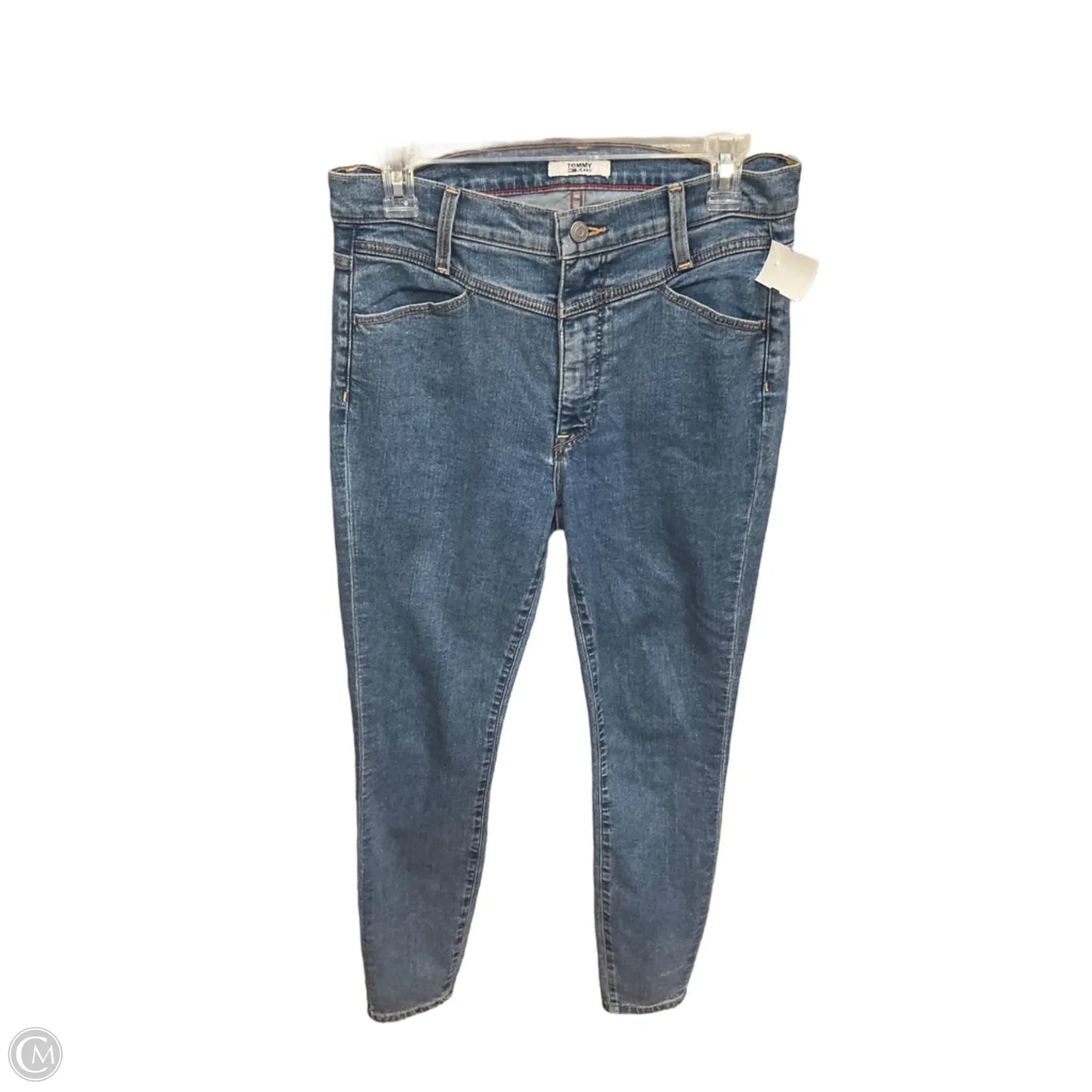 Jeans Skinny By Tommy Hilfiger In Blue Denim, Size: 6