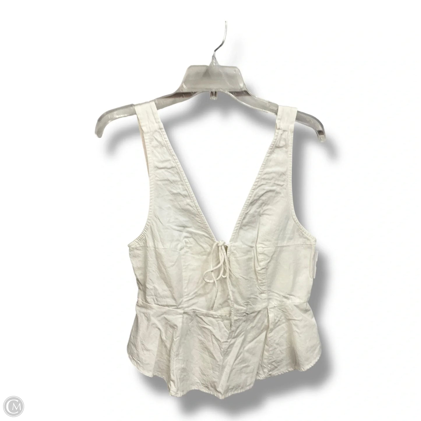 Top Sleeveless By Free People In White, Size: M