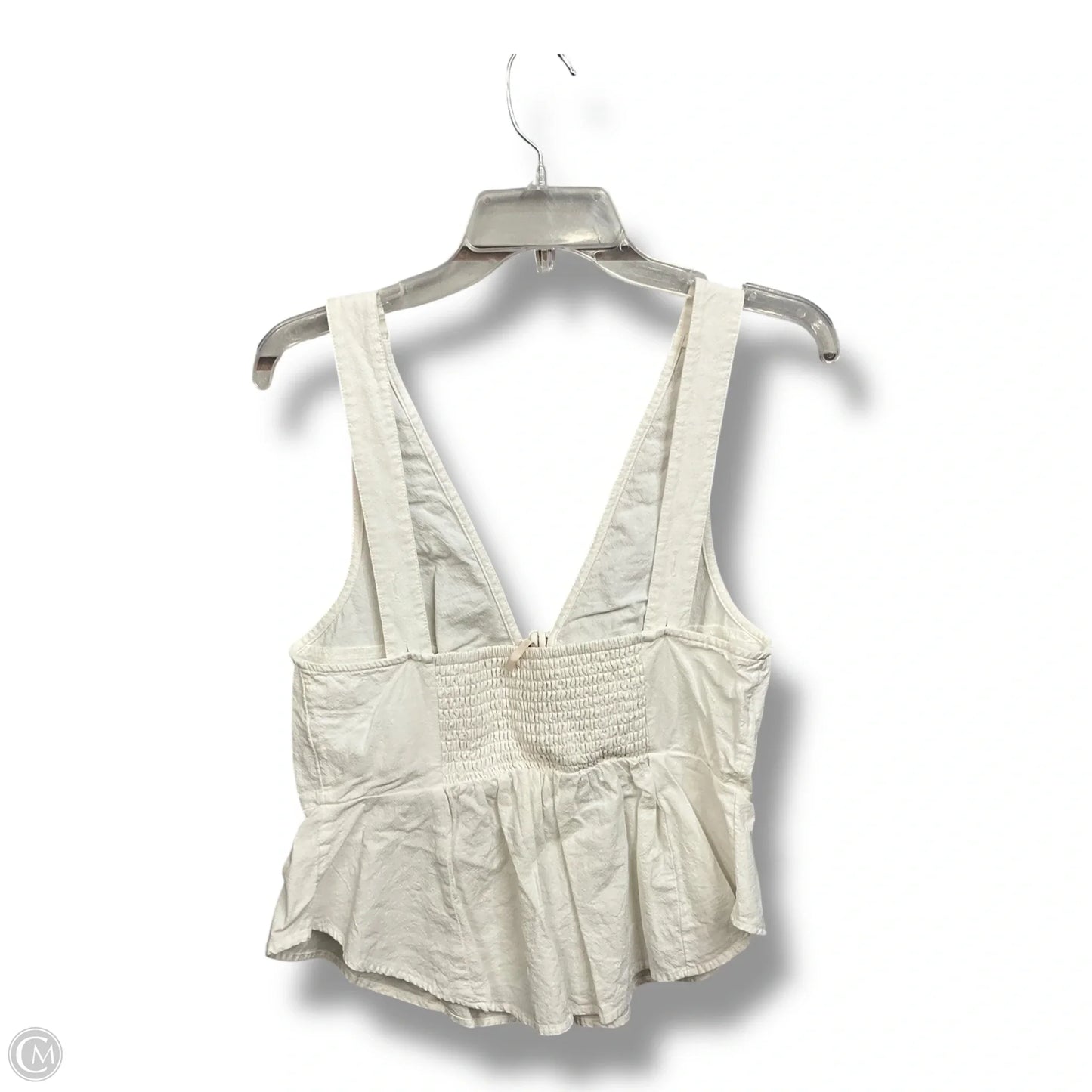 Top Sleeveless By Free People In White, Size: M