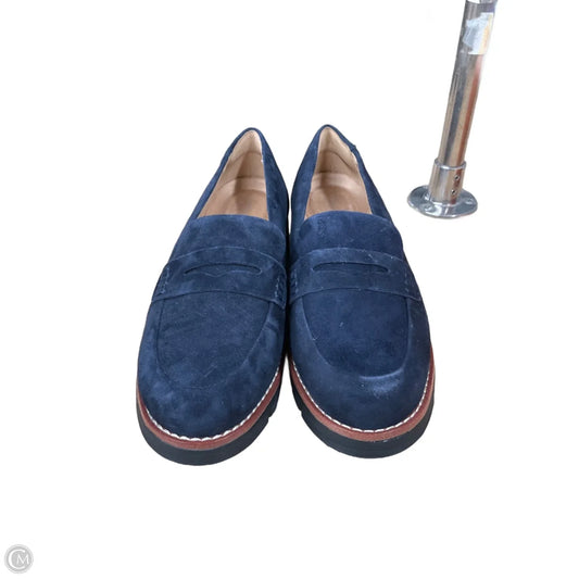 Shoes Flats By Easy Spirit In Navy, Size: 8.5