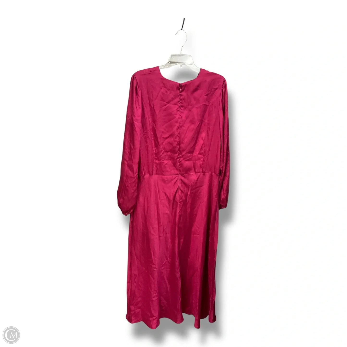 Dress Casual Maxi By Banana Republic In Maroon, Size: 1x