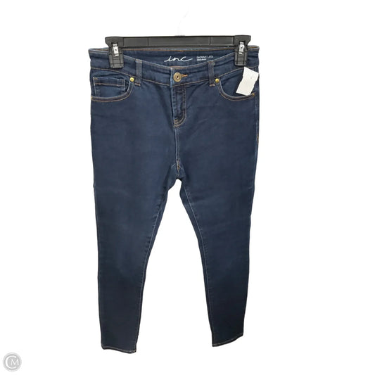 Jeans Skinny By Inc In Blue Denim, Size: 4