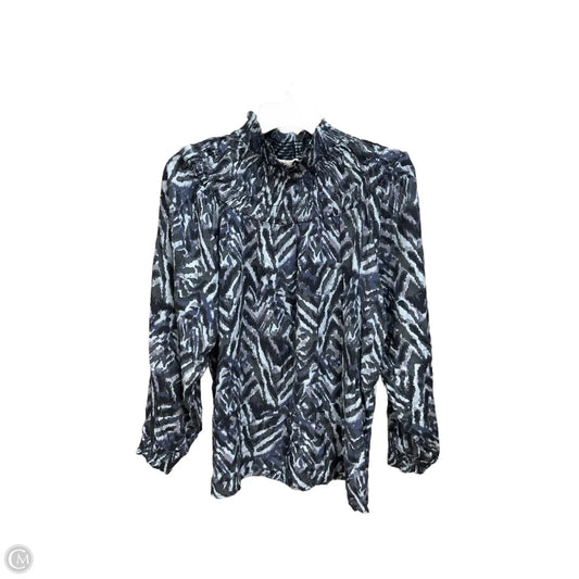 Top Long Sleeve By Beachlunchlounge In Multi-colored, Size: Xs