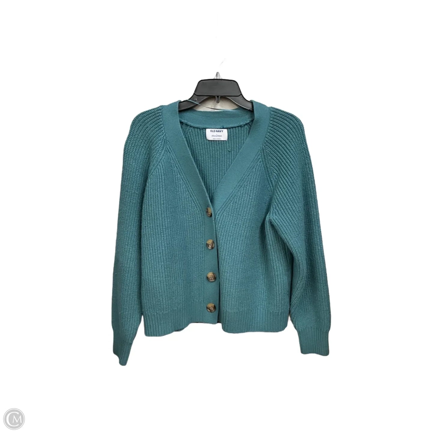 Cardigan By Old Navy In Teal, Size: L
