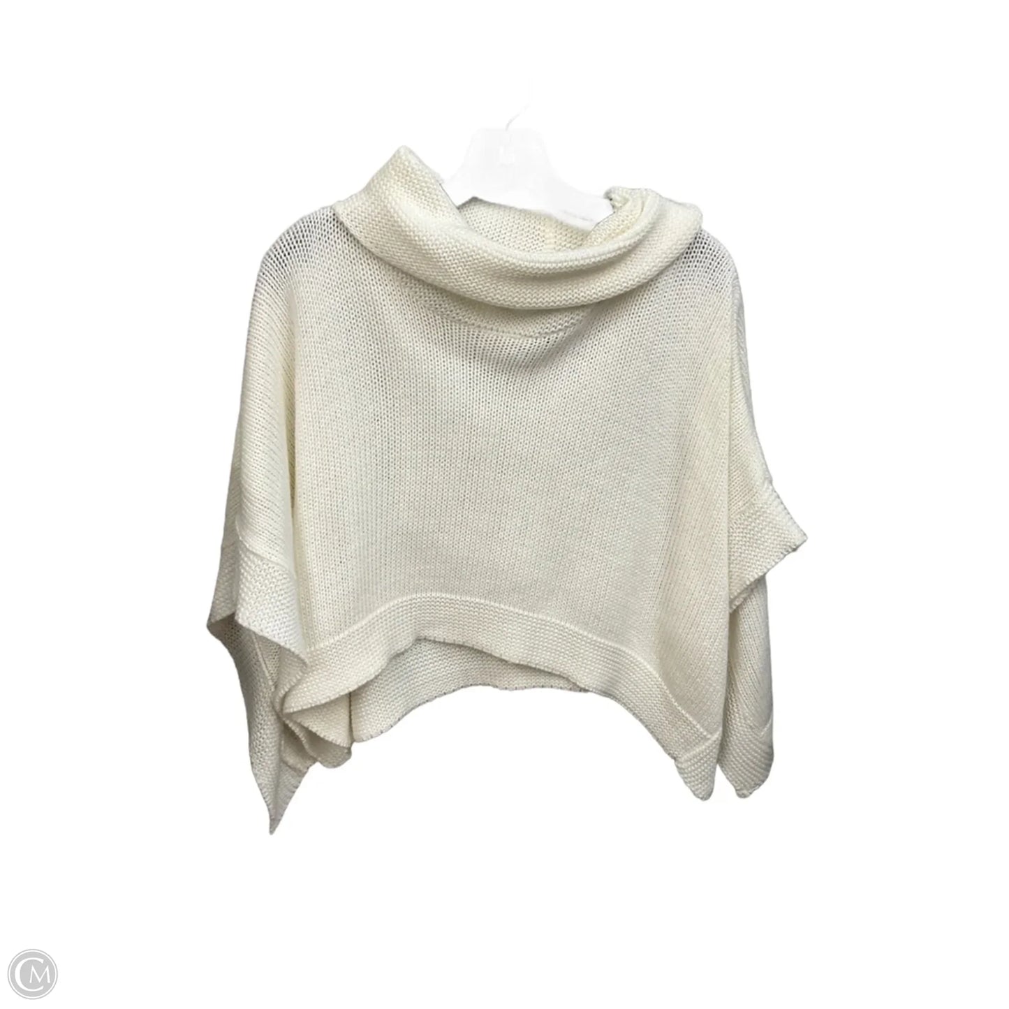 Poncho By Dots In Cream, Size: Osfm
