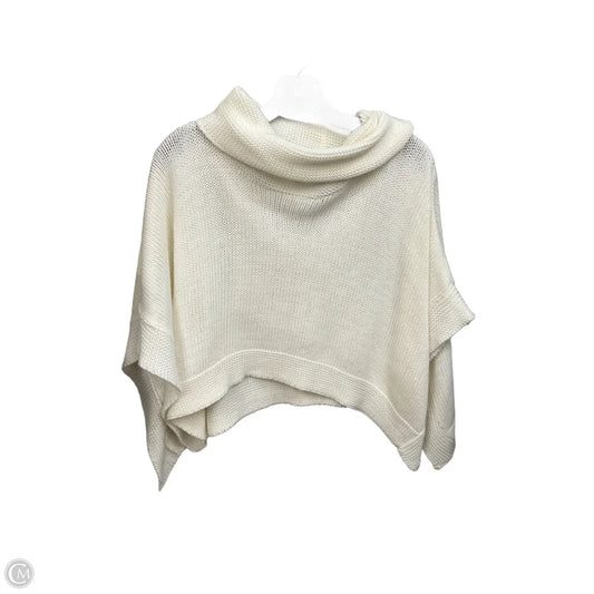 Poncho By Dots In Cream, Size: Osfm