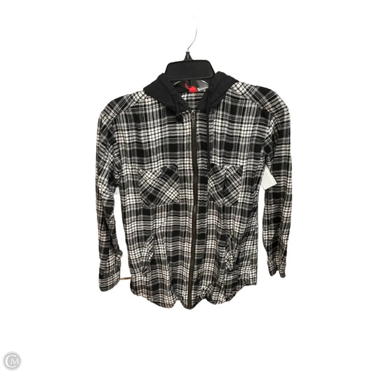 Jacket Other By Divided In Plaid Pattern, Size: S