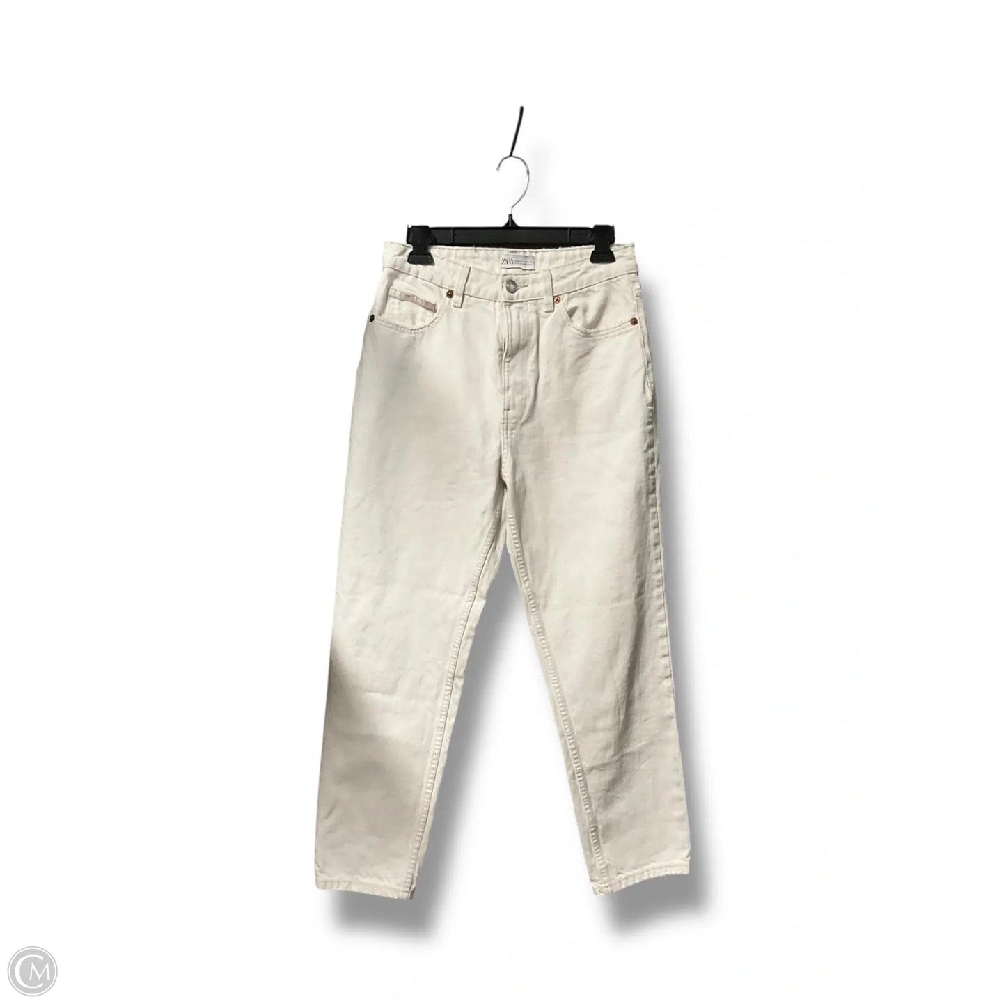 Jeans Straight By Cmc In White, Size: 6