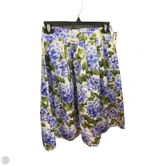 Skirt Midi By Forever 21 In Floral Print, Size: S