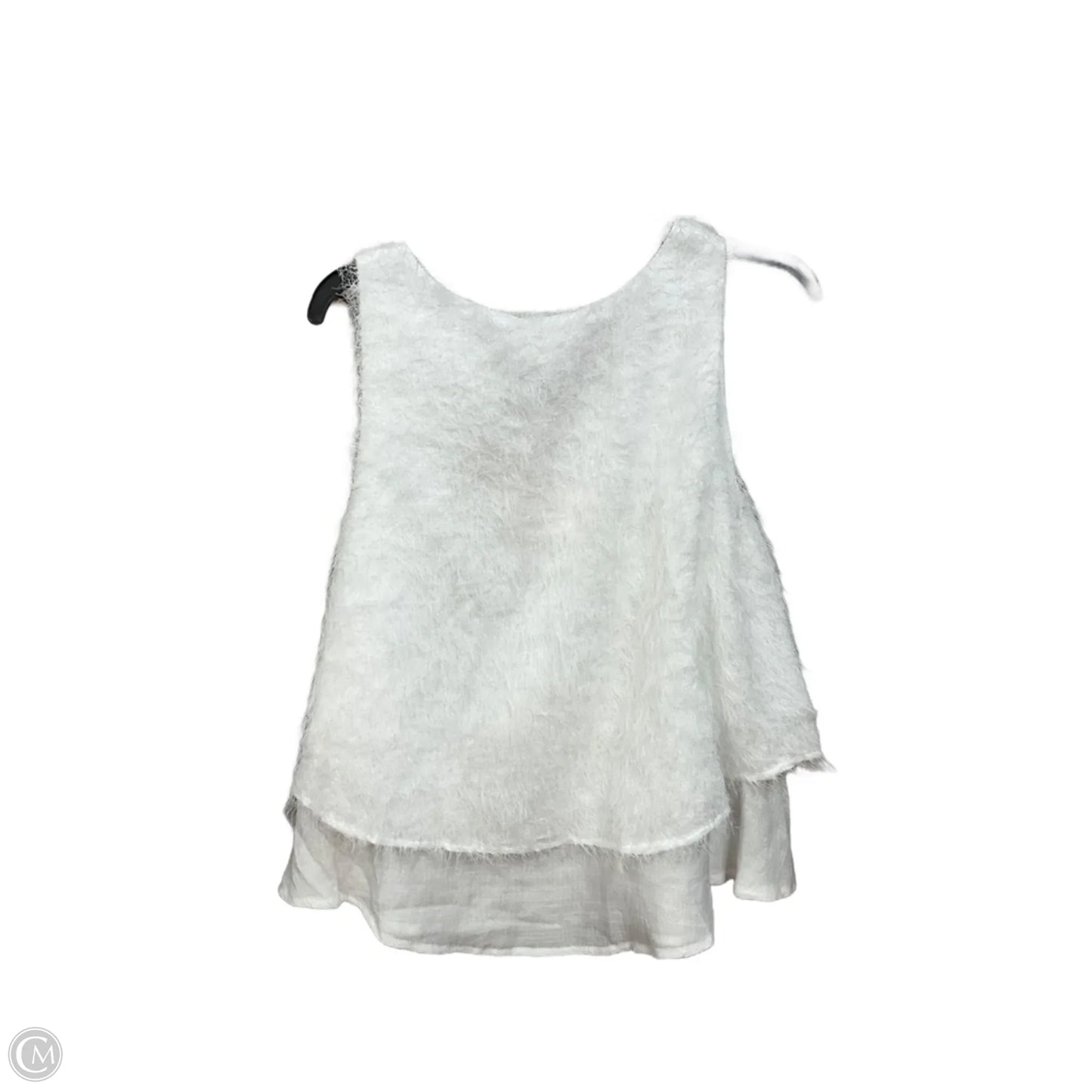 Top Sleeveless Basic By Umgee In White, Size: S