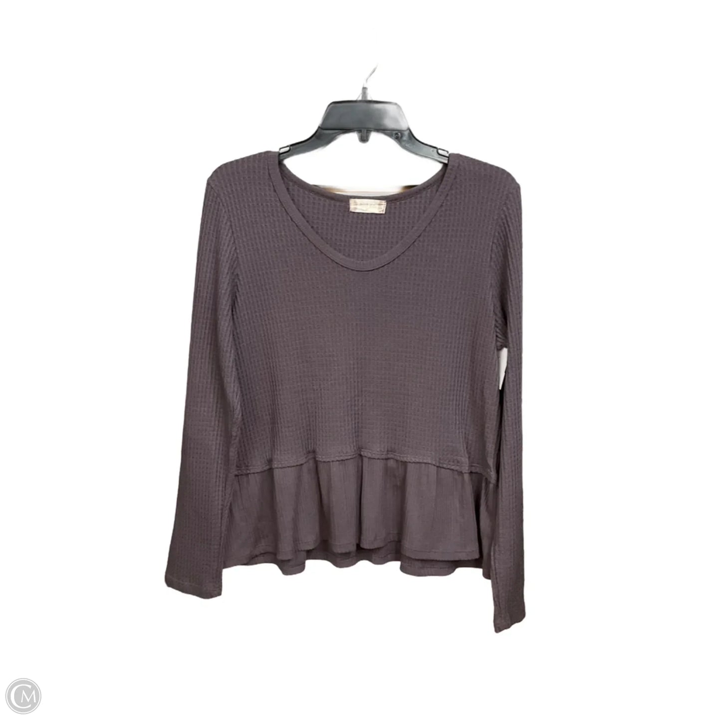 Top Long Sleeve Basic By Altard State In Purple, Size: Xl