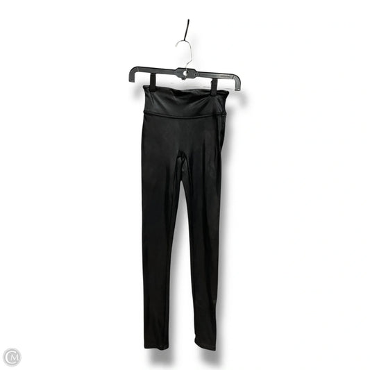 Athletic Leggings By Spanx In Black, Size: Xs