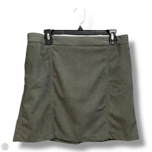 Skirt Mini & Short By Cmc In Grey, Size: Xl
