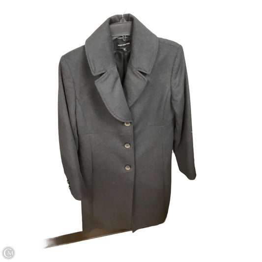 Coat Peacoat By Jones New York In Grey, Size: M
