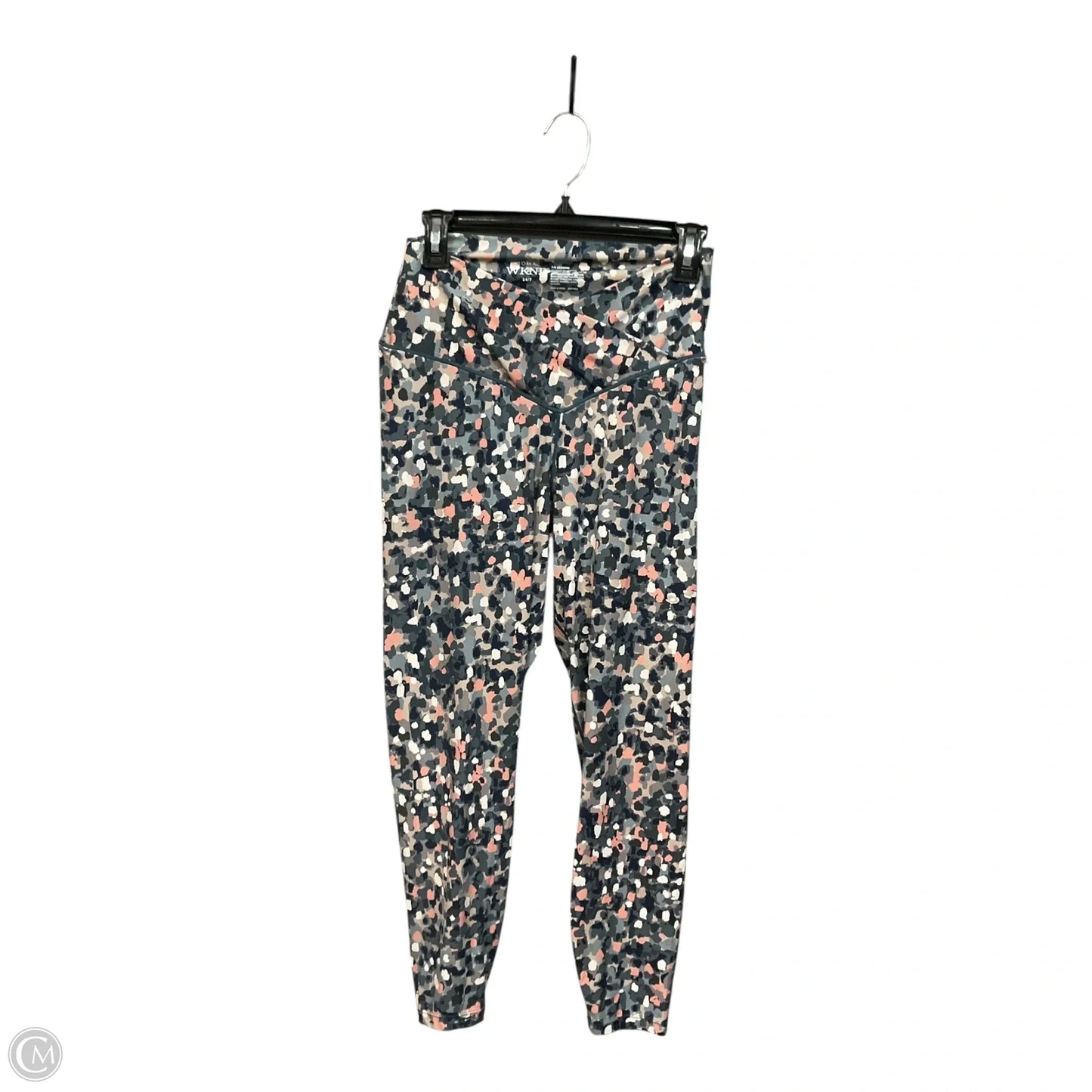 Athletic Leggings By Soma In Camouflage Print, Size: L