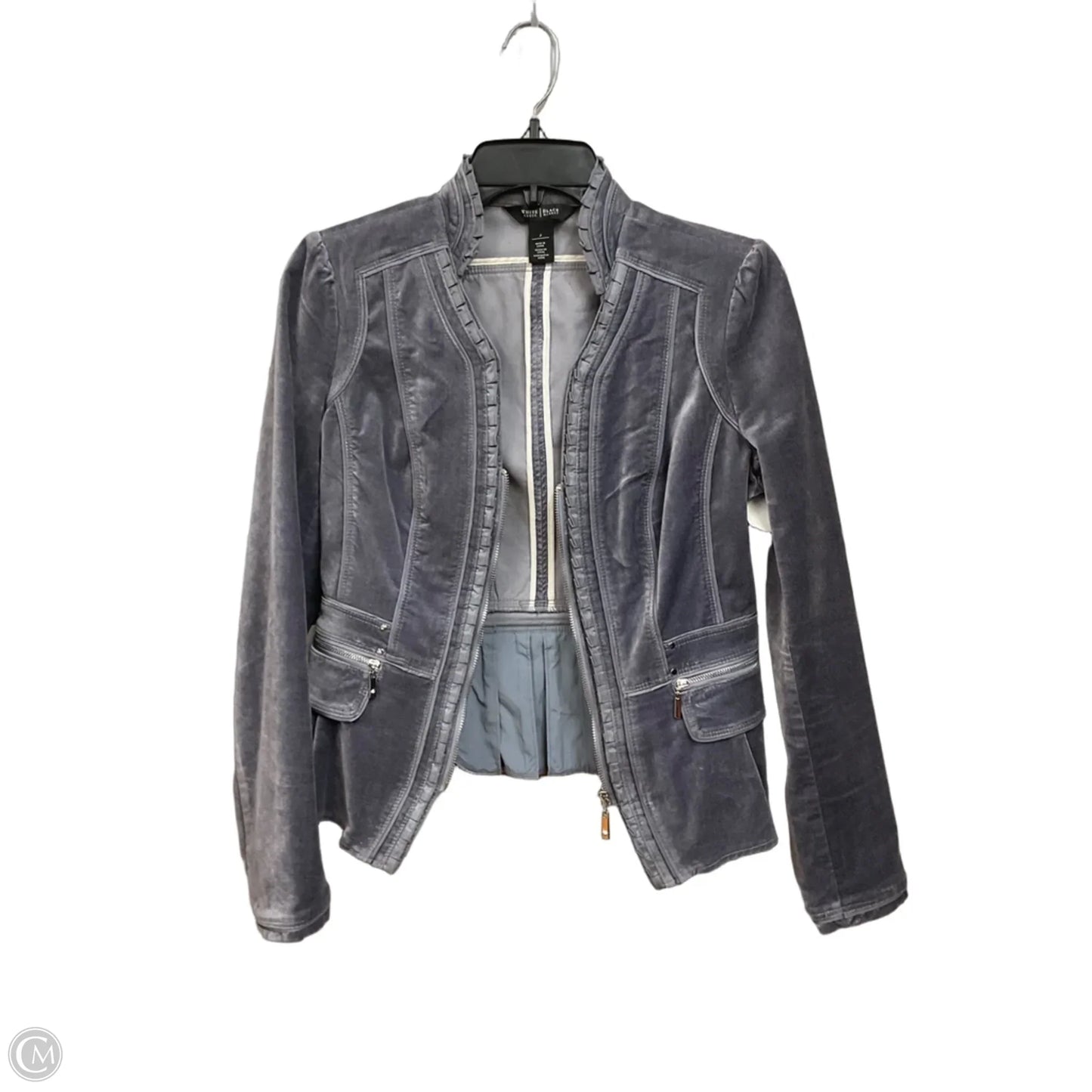 Jacket Other By White House Black Market In Grey, Size: Xs