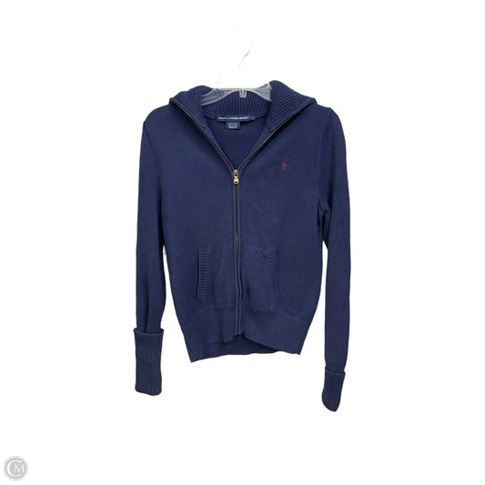 Top Long Sleeve Basic By Ralph Lauren In Navy, Size: L