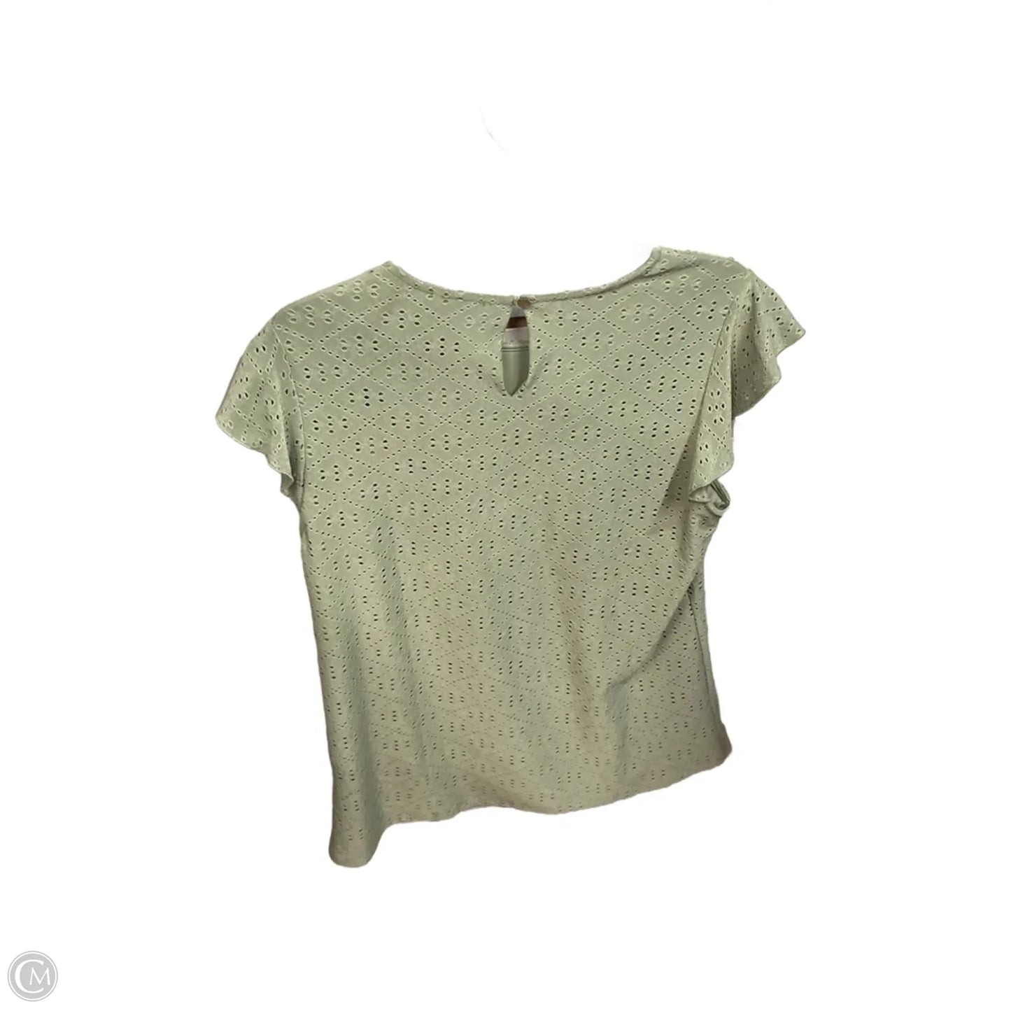 Top Sleeveless Basic By Adrianna Papell In Green, Size: M
