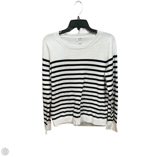 Top Long Sleeve By J. Crew In Striped Pattern, Size: M