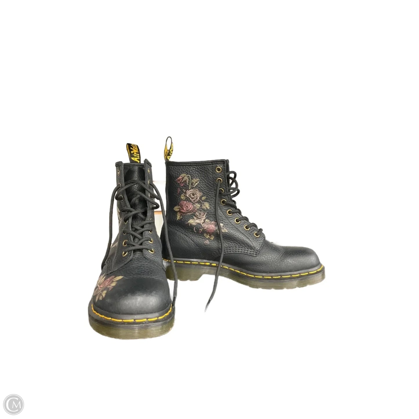 Boots Ankle Flats By Dr Martens In Black, Size: 9