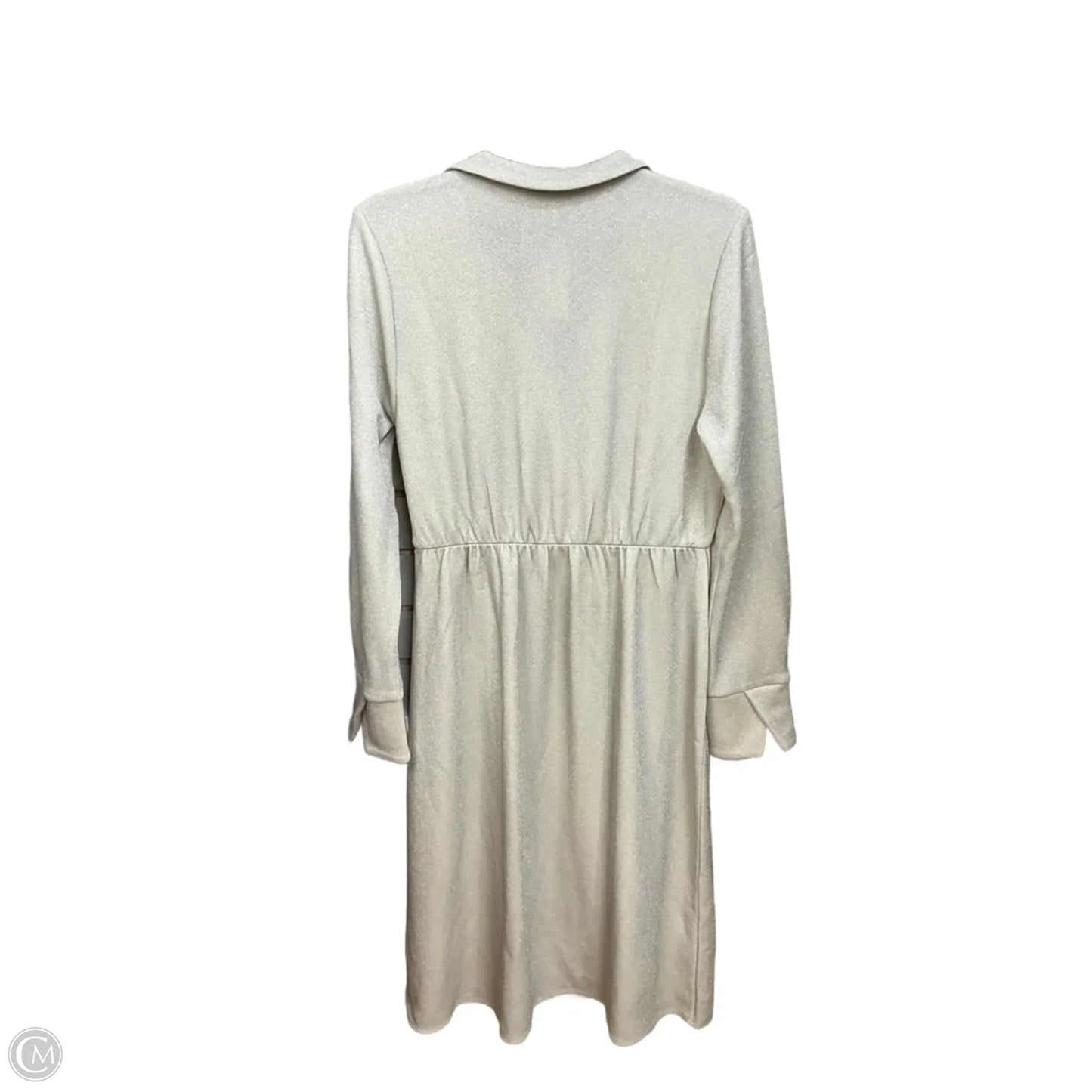 Dress Casual Maxi By Lane Bryant In Silver, Size: 1x