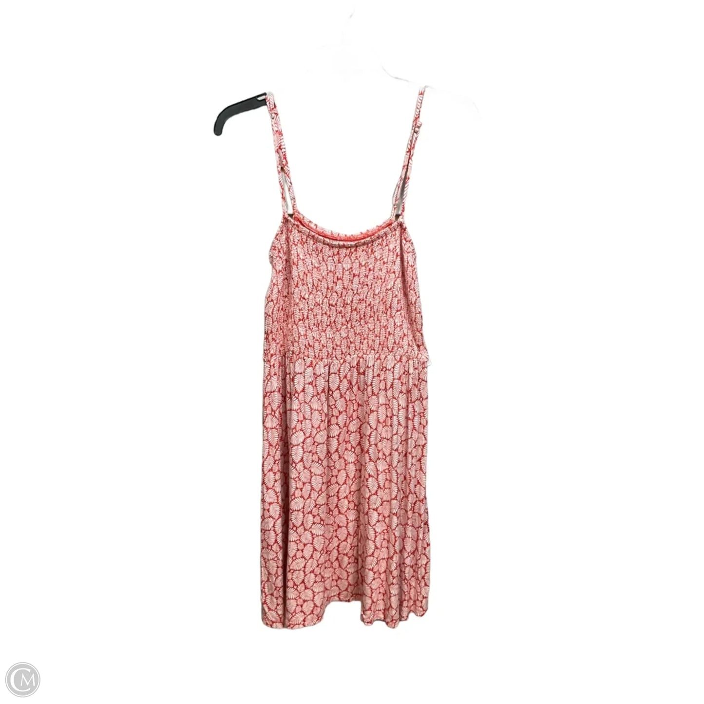 Dress Casual Short By Loft In Red & White, Size: M