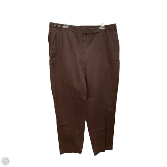 Pants Dress By Lauren By Ralph Lauren In Brown, Size: 16